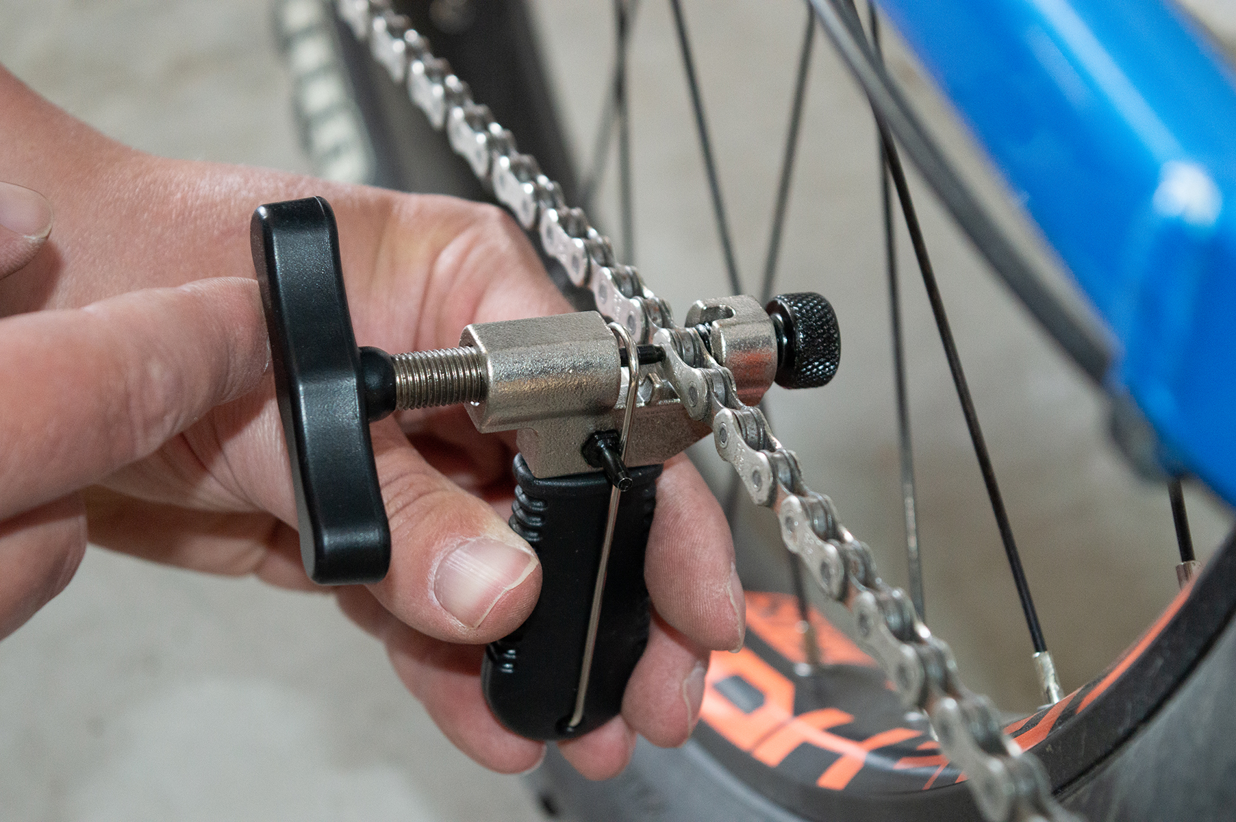 Kit nettoyage chaine vélo : 1x outil de réparation chaîne vélo +