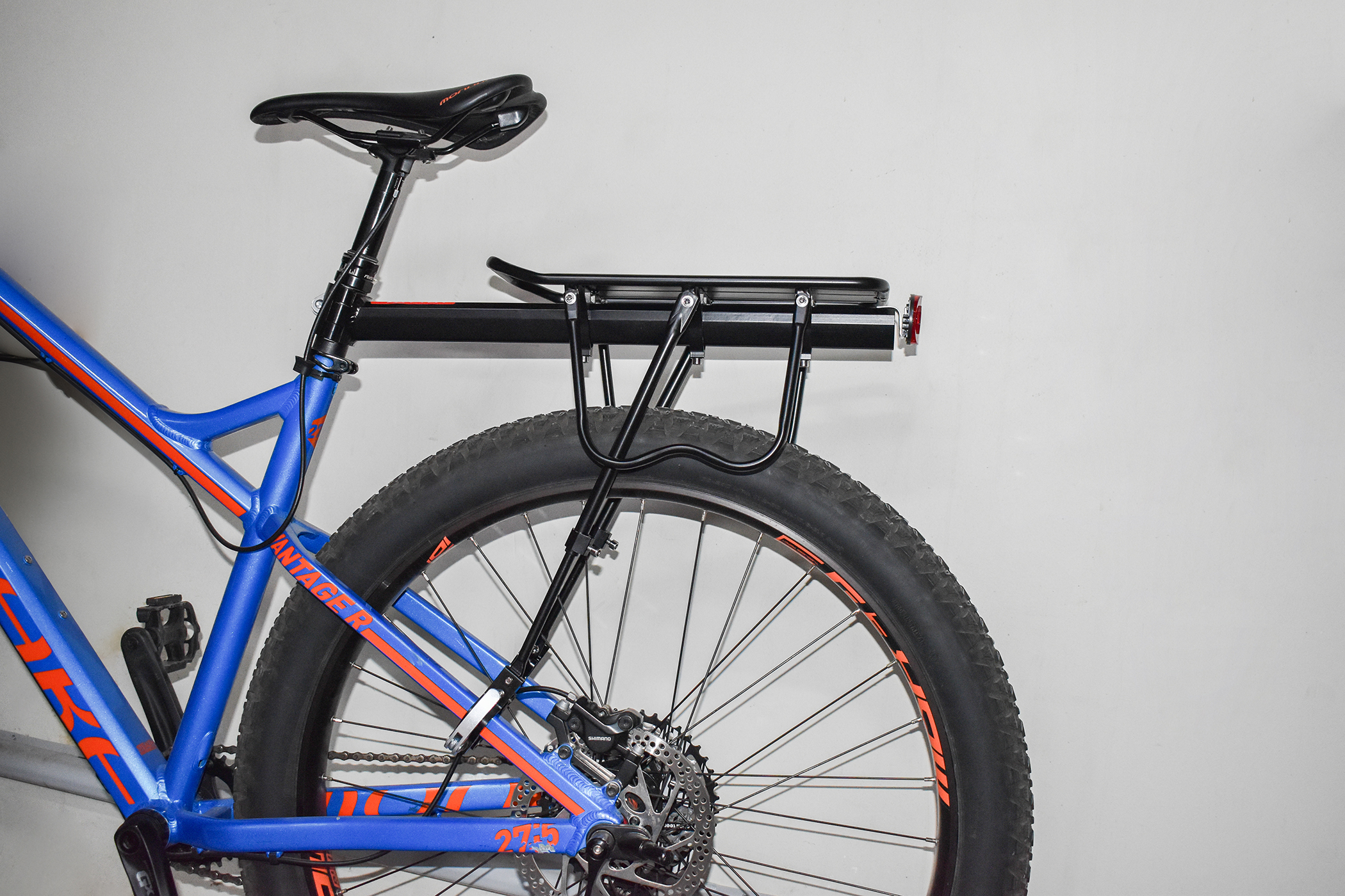 Aanpasbare achterfietsbagagehouder